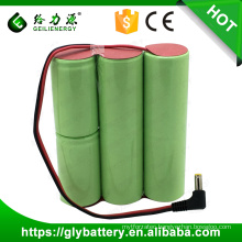 Ni-CD 4000mAh D 6V rechargeable battery pack for electronic weigher